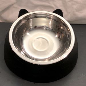 Cat Food Bowl.  NWT